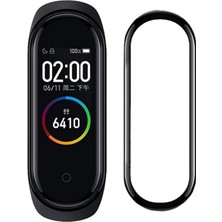 Deppo Trend Xiaomi Mi Band 5 Uyumlu Tam Kaplayan Darbelere Karşı Dayanıklı Kırılmaz Cam Nano Ekran Koruyucu
