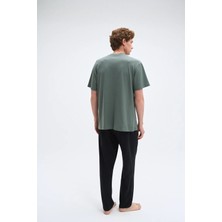 Pijadore 2065  Kısa Kollu Erkek Pijama Takım