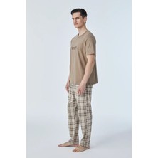 Pijadore 2112 Kısa Kollu  Erkek Pijama Takım