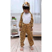 EkoAlışverişDünyam Çocuk Kaplan Kostumu - Aslan Kostümü 6-7 Yaş 120 cm (5510)