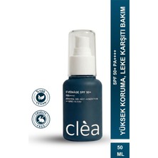 Clea Cosmetic Evenâge Spf 50+ Pa++++ Mineral & Yeni Nesil Filtreli Güneş Kremi