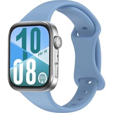 Deppo Trend Huawei Watch Fit 4 Pro/fit 4/fit 3 Uyumlu Kordon Slim Same Liquid Silikon Spor Renkli Kordon