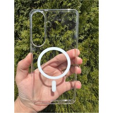 Deppo Trend Samsung Galaxy S26 Plus Uyumlu Kılıf Ince Sert Sararmaz Magsafe Kamera Kenar Koruyucu Dayanklı Kapak