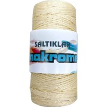 Aydogan's 1 Adet Polyester Makrome Ipi 270 Krem 100 gr - Mudanis