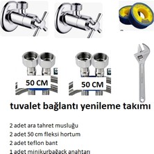 Esm Tuvaletbağlantı Yenilemetakım Artı Musluklu