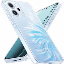 Deppo Trend Oppo Reno 14F/14FS Uyumlu Kamera Korumalı Kılıf Darbe Önleme Şeffaf Transparan Esnek Silikon Kapak