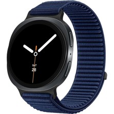 Deppo Trend Samsung Galaxy Watch 8 40MM/44MM/CLASSIC 46MM Uyumlu Sport Kumaş Ayarlanabilir Cırt Cırtlı Kordon