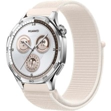Deppo Trend Huawei Watch GT2E/GT2/GT2 Pro/gt3/gt3 Pro/gt4/gt5 46MM Sport Kumaş Ayarlanabilir Cırt Cırtlı Kordon