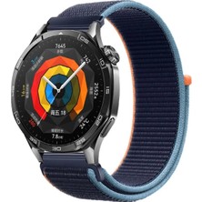 Deppo Trend Huawei Watch GT2E/GT2/GT2 Pro/gt3/gt3 Pro/gt4/gt5 46MM Sport Kumaş Ayarlanabilir Cırt Cırtlı Kordon