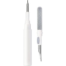 Deppo Trend Çok Fonksiyonlu Fırçalı Iğneli Süngerli Telefon/airpods/kulaklık/tablet Temizleme Aracı Temizlik Kit