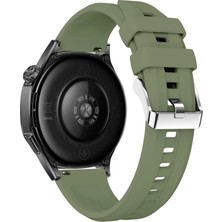 Deppo Trend Huawei Watch GT2E/GT2/GT2 Pro/gt3/gt3 Pro/gt4/gt5/gt6 46MM Yeşil Kumaş Ayarlanabilir Lansman Kordon