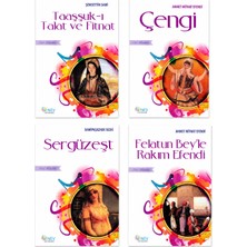 Türk Klasikleri Seti 4 Kitap – Taassuk-I Talat ve Fitnat, Çengi, Sergüzeşt, Felatun Bey ile Rakım Efendi | Ahmet Mithat Efendi & Şemsettin Sami |