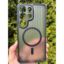 Deppo Trend Samsung Galaxy S25 Ultra Uyumlu Kılıf Magsafe Kamera Korumalı Antishock Darbeler Dayanklı Tank Kapak