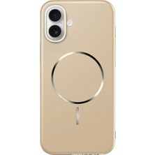 Deppo Trend iPhone 16 Uyumlu Magsafe Kılıf Sert Mat Koruyucu Kablosuz Şarj Destekli Arka Kapak