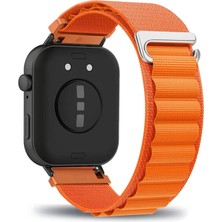 Deppo Trend Huawei Watch Fit3 Uyumlu Kumaş Kordon Metal Tokalı Ayarlanabilir Lansman Kordon
