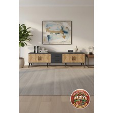 Silva Tv Ünitesi 220CM Antrasit-Çam: Modern ve Fonksiyonel