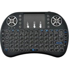 Renas Store Tv Box Ps3 Uyumlu Kablosuz Dokunmatik Işıklı Şarjlı Touchpadli Mini Q Klye
