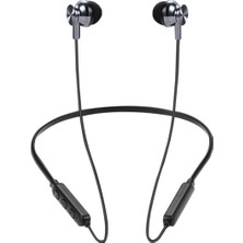 Deppo Trend Uzun Kullanım Süreli Sporcu Bluetooth Kulaklık Kablosuz Boyun Bantlı Ense Tipi Arama Cevaplama Tuşlu