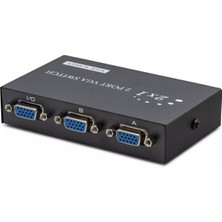 Skygo VGA Switch 54 Mhz 2 Giriş 1 Çikiş Butonlu Geçiş 2 Port HDX1280