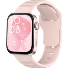 Deppo Trend Huawei Watch Fit3 Uyumlu Kordon Liquid Silikon Ayarlanabilir Renkli Lansman Kordon