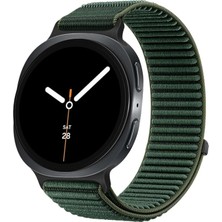 Deppo Trend Samsung Galaxy Watch 8 40MM/44MM/CLASSIC 46MM Uyumlu Sport Kumaş Ayarlanabilir Cırt Cırtlı Kordon