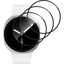 Deppo Trend Samsung Galaxy Watch 8 44MM Uyumlu 3 Adet Ekran Koruyucu Darbelere Çizilmelere Karşı Üstün Koruma