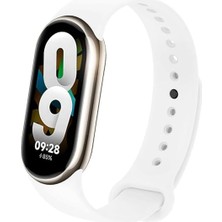 Deppo Trend Xiaomi Mi Band 8 Uyumlu Kordon Liquid Silikon Ayarlanabilir Renkli Lekelere Dayanıklı Lansman Kordon