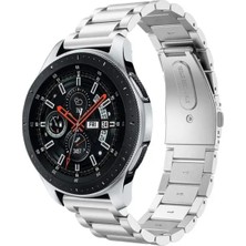 Deppo Trend Huawei Watch GT2E/GT2/GT2 Pro/gt3/gt3 Pro/gt4 46MM Uyumlu Kordon Ayarlanablir Paslanmaz Parlak Metal