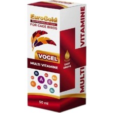 Eurogold Vogel Kuşlar Için Multi Vitamin Damla 50 ml
