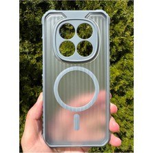 Deppo Trend Mi Redmi Note 15 Pro Uyumlu Kılıf Magsafe Kamera Korumalı Antishock Darbelere Dayanıklı Tank Kapak