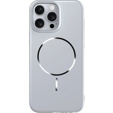 Deppo Trend iPhone 16 Pro Uyumlu Magsafe Kılıf Sert Mat Koruyucu Kablosuz Şarj Destekli Arka Kapak