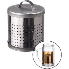 EkoAlışverişDünyam Büyük Metal Çay Süzgeci