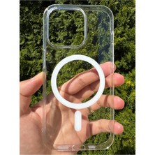 Deppo Trend iPhone 14 Pro Uyumlu Kılıf Sert Sararmaz Magsafe Kamera Kenarı Koruyucu Dayanıklı Kapak