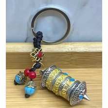 EkoAlışverişDünyam Metal Tibet Şans Çarkı Anahtarlık