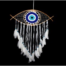 EkoAlışverişDünyam Rüya Kapanı Dream Catcher Göz Tasarımı Model 5