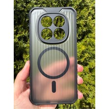 Deppo Trend Mi Redmi Note 15 Pro Uyumlu Kılıf Magsafe Kamera Korumalı Antishock Darbelere Dayanıklı Tank Kapak