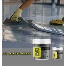 Bars Proepoxy Self Akt 625 Epoksi Ara Kat Dolgu 20 kg – Self Leveling, Yarı Mat Ral: 7040 Gri