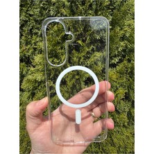 Deppo Trend Samsung Galaxy A57 Uyumlu Kılıf Ince Sert Sararmaz Magsafe Kamera Kenar Koruyucu Dayanıklı Kapak