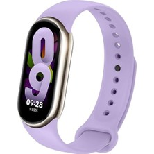 Deppo Trend Xiaomi Mi Band 9 Uyumlu Kordon Liquid Silikon Ayarlanabilir Renkli Lekelere Dayanıklı Lansman Kordon
