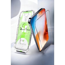 Deppo Trend iPhone 17 Pro Max Uyumlu Ekran Koruyucu Takma Aparatlı Kolay Kurulum Darbelre Dayanklı Temperli Cam