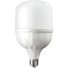 Monte Lua E27, 12 Volt, 30 Watt, 6500K, Yerli Üretim, Beyaz Jumbo LED Ampul (DC12V)