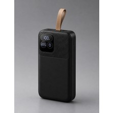 Eima 40.000 Mah Powerbank Dahili Kablolu 22.5W Hızlı Şarj Taşınabilir Şarj Cihazı Type-C Lightning Uyumlu