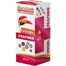 Eurogold Vogel Feather Kuşlar Için Tüy Bakım Destekleyici Damla 50 ml