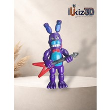 İLKIZ3D Five Nights At Freddy's (Fnaf) Bonnie Figürü - 3D Baskı (12 Cm)