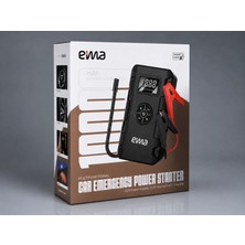 Eima 10.000 Mah Akü Takviye Cihazı Powerbank Hava Kompresörlü Dijital Ekranlı