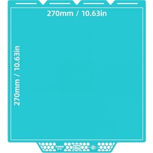 Masitte Bq Cryo Grip Pro Glacier Voron Uyumlu Çift Taraflı Baskı Yüzeyi Snapmaker U1 Ile Uyumlu