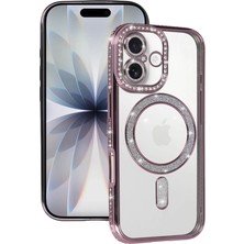 Twin Store Newface Apple iPhone 17 Joke Simli Magneticsafe Kılıf - Pembe