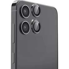 Twin Store Newface Samsung Galaxy A06 Raze Metal Kamera Lens - Siyah