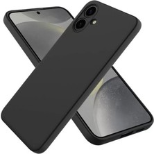 Twin Store Newface Samsung Galaxy A06 Kılıf First Silikon - Siyah