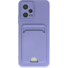 Twin Store Newface Xiaomi Poco X5 5g Kılıf Kelvin Kartvizitli Silikon - Lila